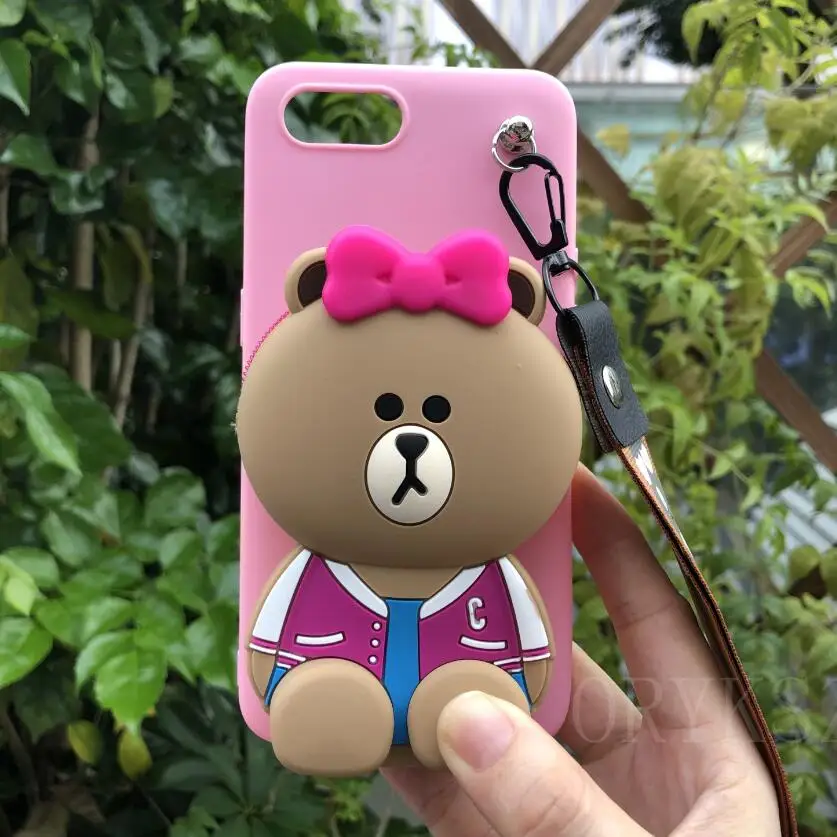 U Носки с рисунком медведя из мультика бумажник чехол для телефона для samsung Galaxy M10 M20 M30 A10 A20 A40 A50 A70 A9 A9pro A5 A750 J710 J7 J730 Мягкая обложка - Цвет: U