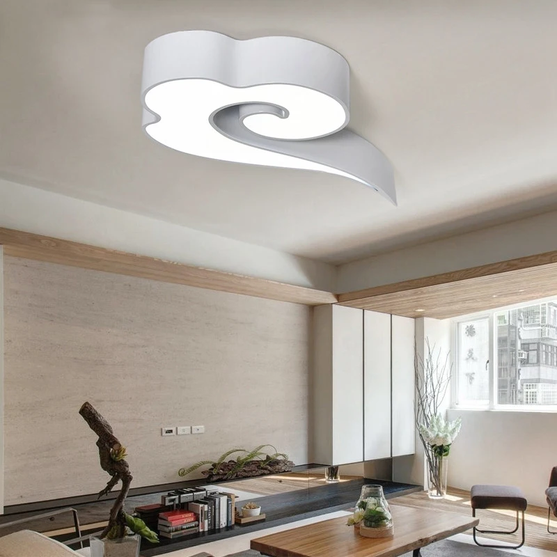 

Creative Cloud Modern Remote Control Led Room Light House Lighting Fixtures Iron Kitchen Ceiling Light Lamp For Bedroom Deco