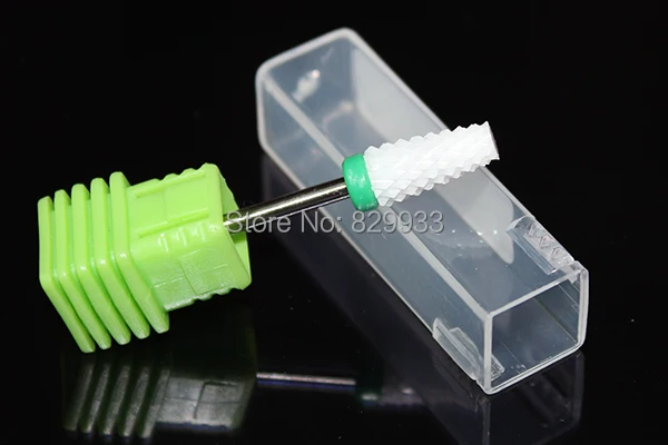 Rebarba de Calos do pé Salão de Arte Nova Cerâmica Pedaços Pedicure Manicure Elétrica Profissional Broca Unha Moagem Burr Bits 5 Brocas elétricas p manicure e acessórios