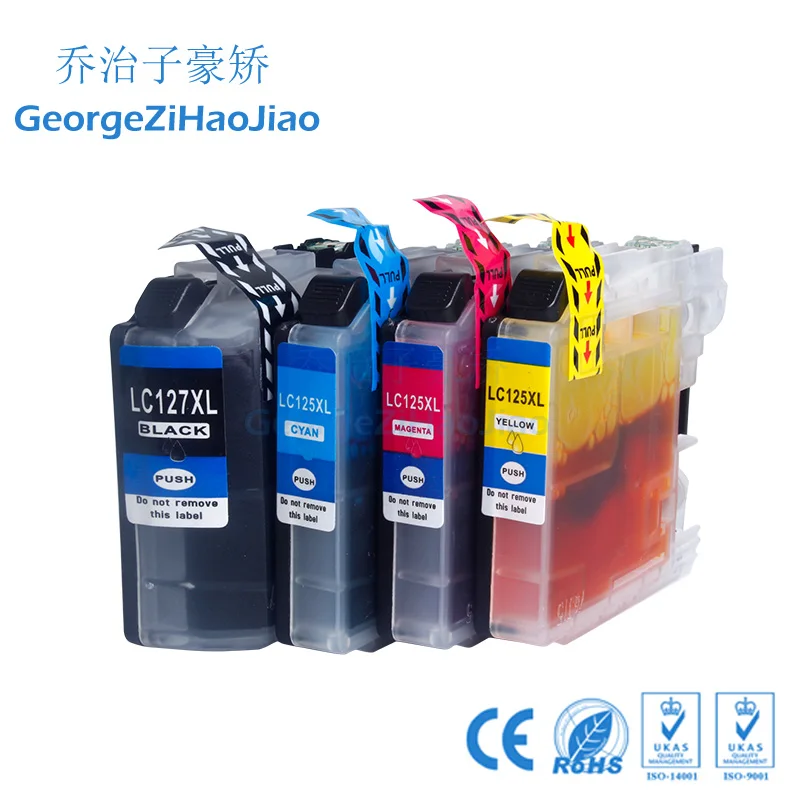 

LC127 1 set Compatible Ink Cartridge For Brother J470 J4410DW J4510DW J4710DW J6920DW
