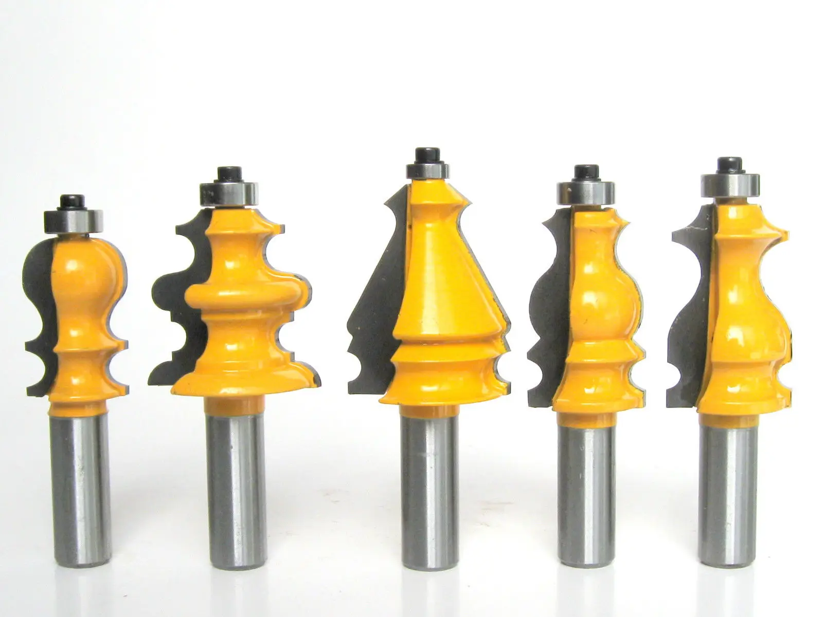 Top quality 1/2 Shank Architectural Specialty Molding Router Bit set