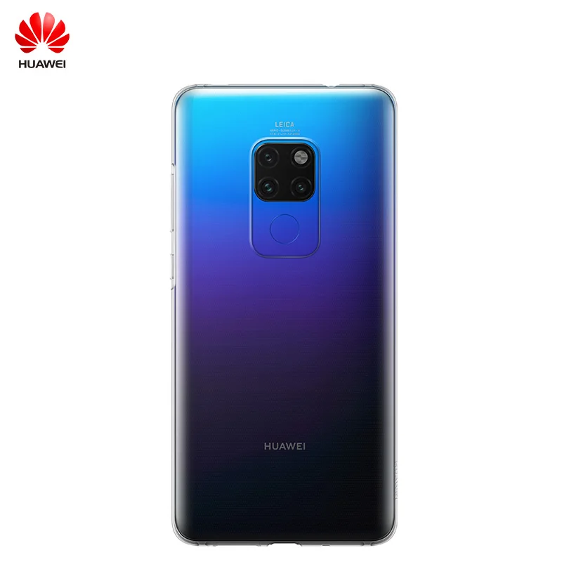 

Huawei Original Official Transparent Phone Case Soft TPU Clear Back Cover Shell For Mate 20 / Mate 20 Pro Cases