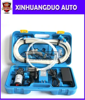 

1set 12v 80w Portable high pressure car washers with high pressure car water pump 12v dual purpose Blue box