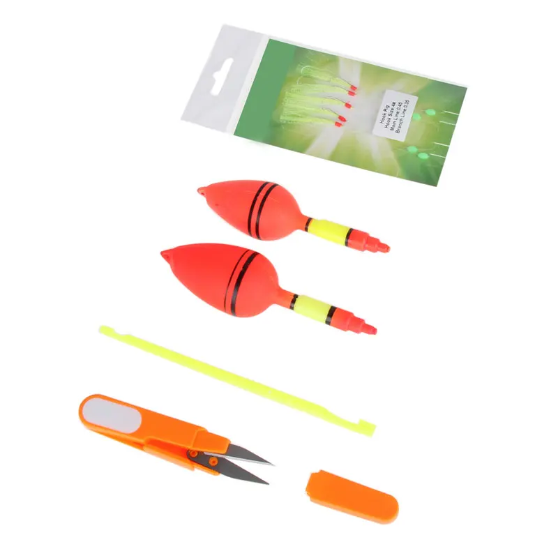 1.8m/1.5m Portable Fishing Rod Combo Mount Fishing Rod Reel Kit Floats Hooks Fish Tackle Neoprene Handle Screw Compelet Starter