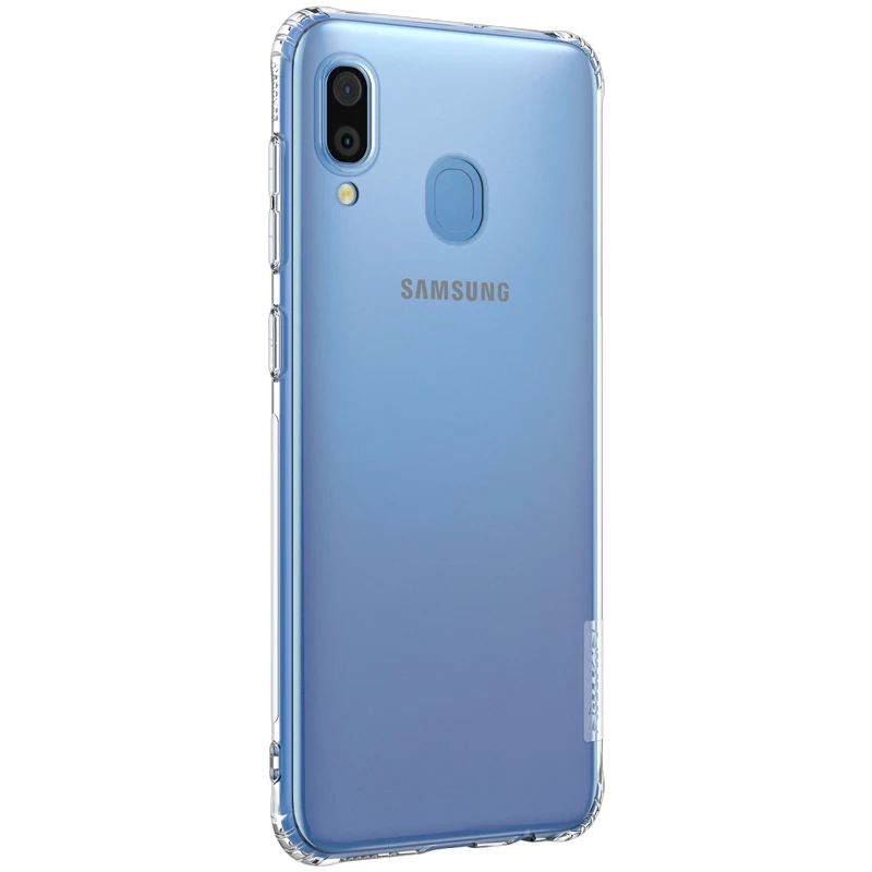 Мягкий ТПУ чехол Nillkin Nature для Samsung Galaxy A30 A50 A51 тонкий силиконовый прозрачный