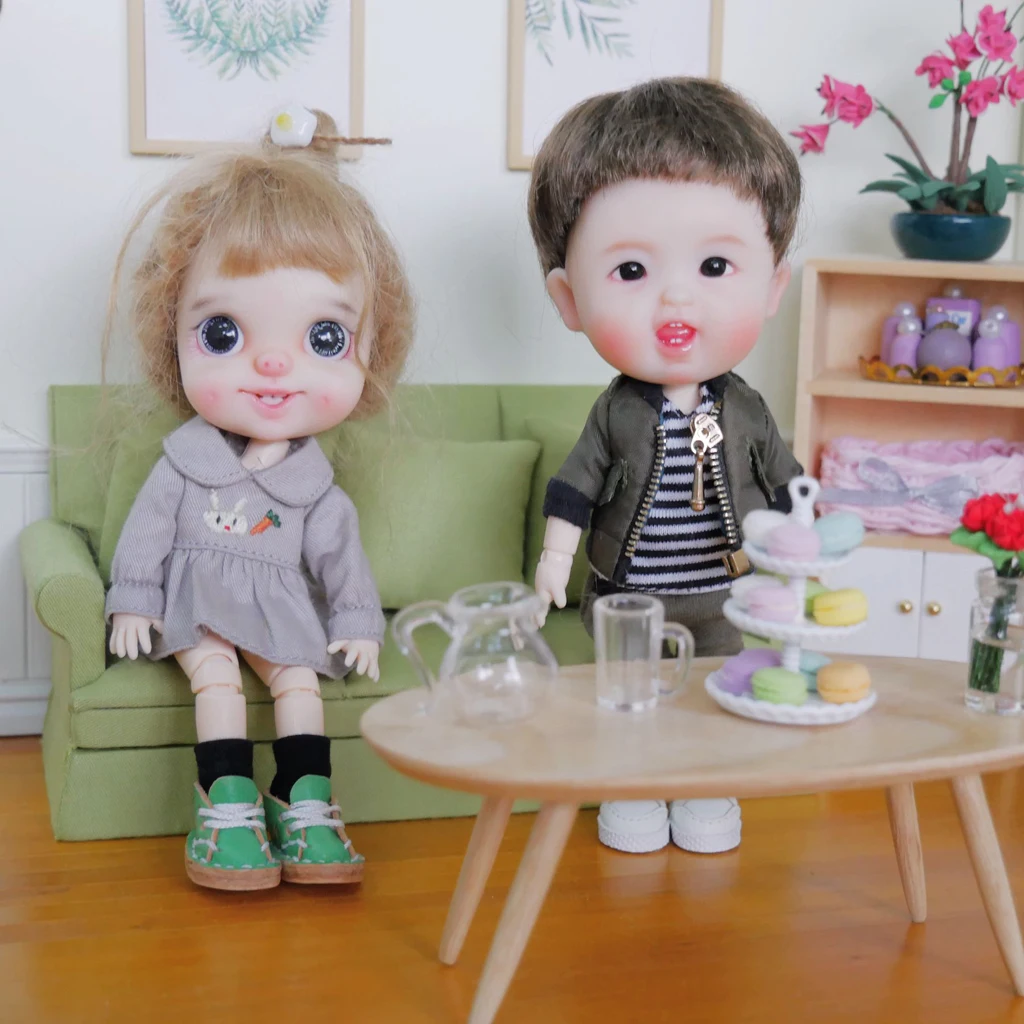 1/12 миниатюрная мебель 3-сиденье ткань для дивана, реальной моделью для Кукольный дом DIY Декор креативный подарок Дети ролевые игры игрушка