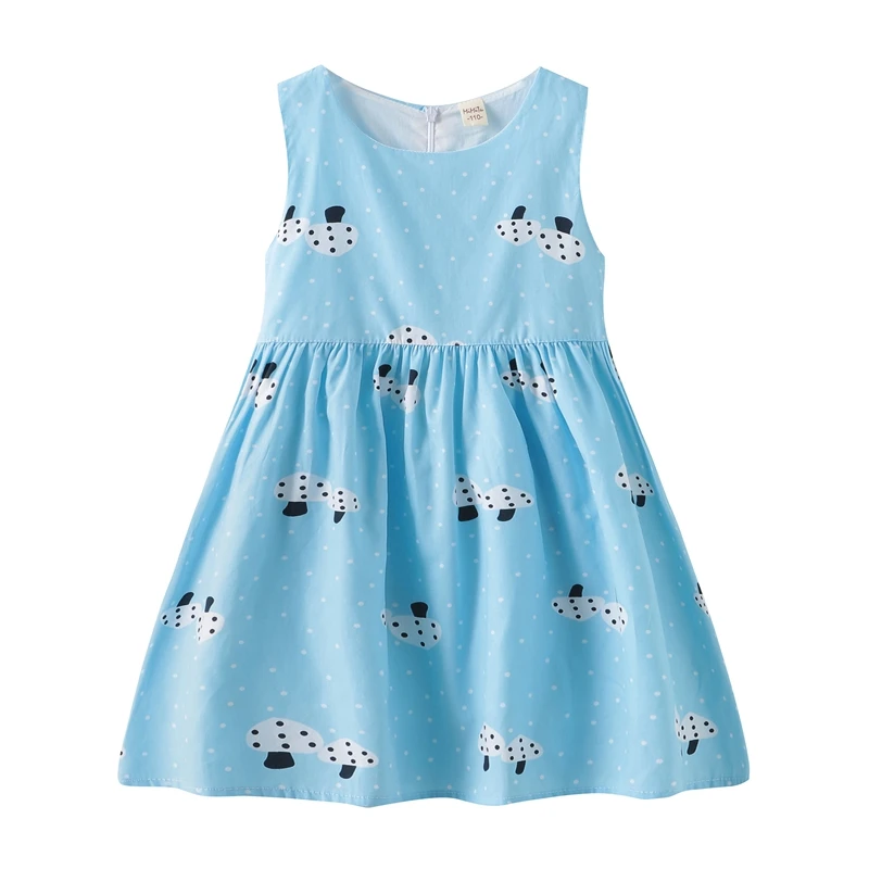 Детская одежда AiLe Rabbit 2018 платье для девочек хлопковые платья принцессы в
