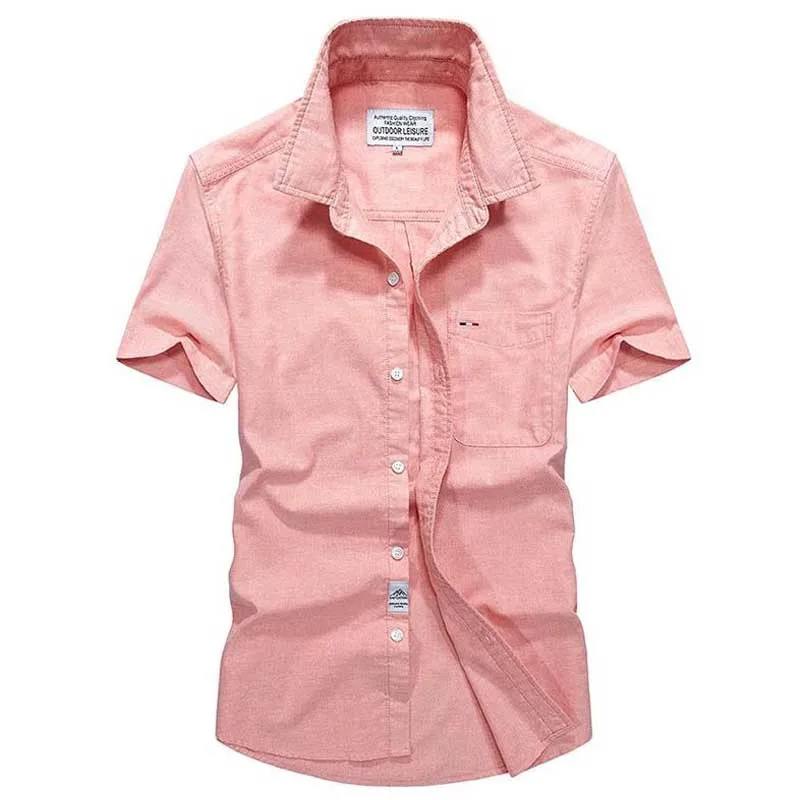 Short sleeved shirts men's summer wear  big size cotton casual  military uniform shirts