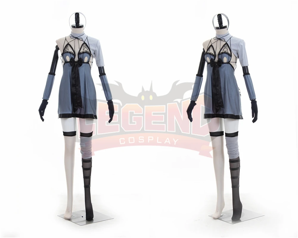 Костюм для косплея nier automatas NieR Automata 2b DLC 2017 новая версия YoRHa No. 2 тип B 2B полный