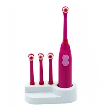 Электрическая зубная щетка для взрослых, водонепроницаемая вращающаяся электрическая зубная щетка, вращающаяся, для взрослых, детей, подростков, отбеливание зубов