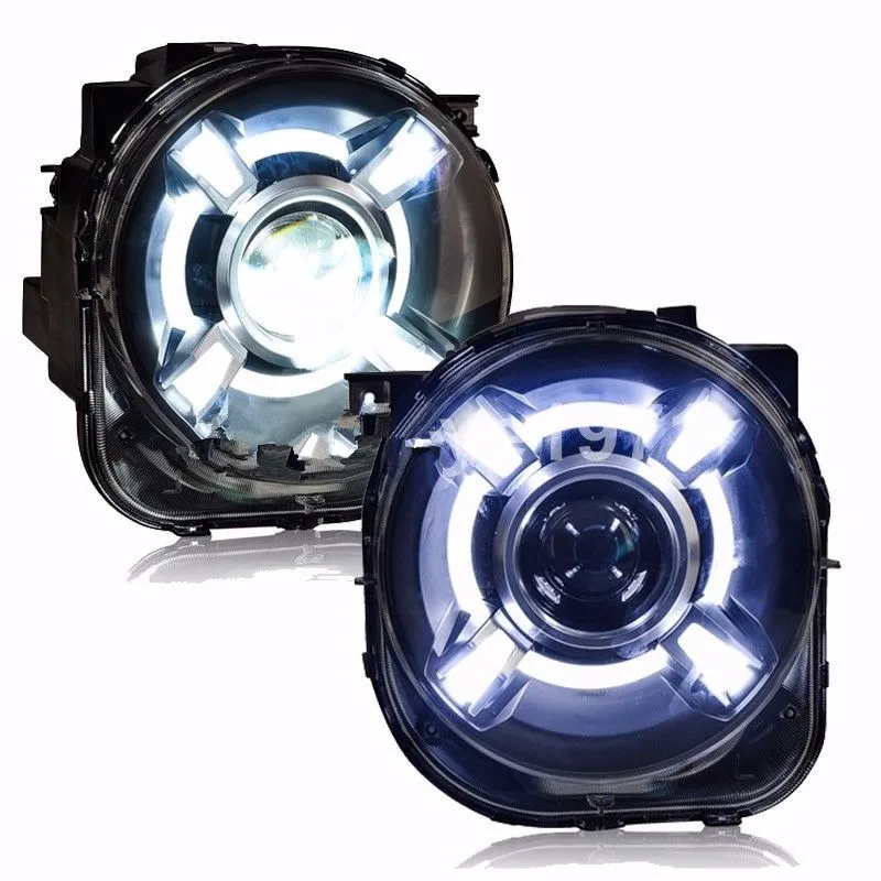 2014-2016 Year For Jeep Renegade BU LED Headlights Bi Xenon Projector Lens Lamps