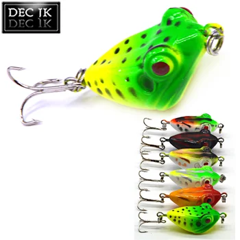 

6PCS Artificial Fake Baits Sets For Fishing Pike Hard Lure Trout Float Popper Supplies Jerkbait Laser Bait Tackle Lot Topwater