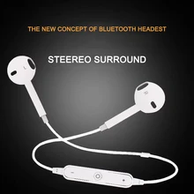 S6 наушники Bluetooth телефон для iPhone Xiaomi все смартфон шейным спортивные краниометрическая т CSR Bluetooth