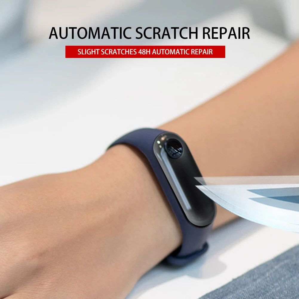 

Protective Film for Xiaomi Mi Band 2 3 Screen Protector Miband Band2 Band3 Protect Soft Nano Wristband Bracelet