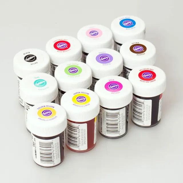 9pcs/lot America Wilton Food Coloring Double Sugar Cake Pigment ... 9pcs/lot America Wilton Food Coloring Double Sugar Cake Pigment ...