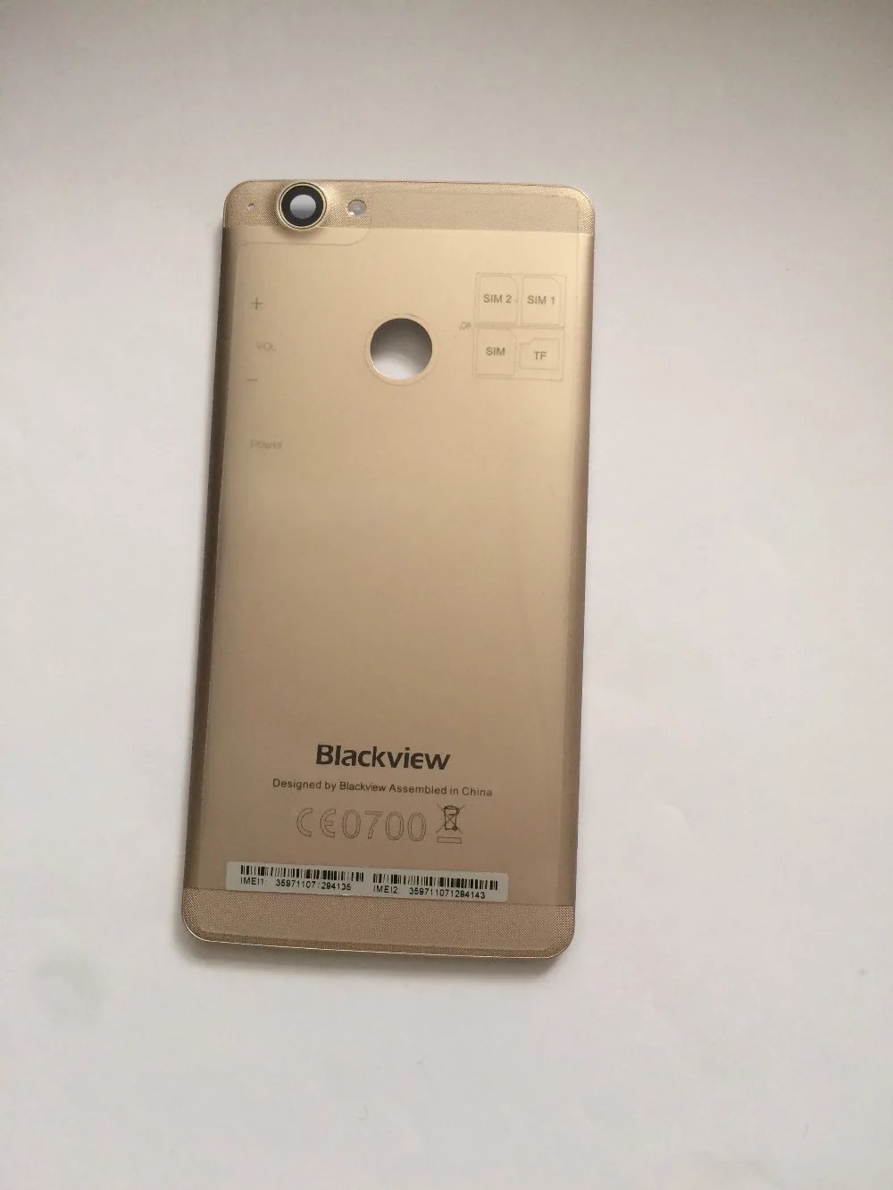 

Used Battery Cover Back Shell + Camera Glass Lens For Blackview R7 MTK6755 Octa Core 5.5'' 1920x1080 tracking