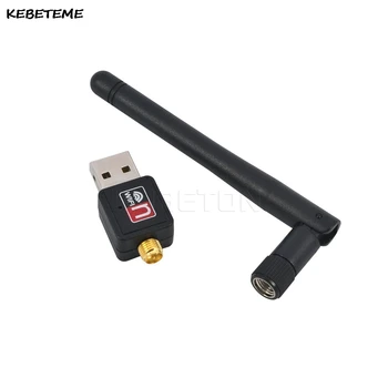 

KEBETEME 150Mbps USB WiFi Wireless Adapter 802.11 b/g/n Network Networking Card LAN with Software Driver for laptop notebook