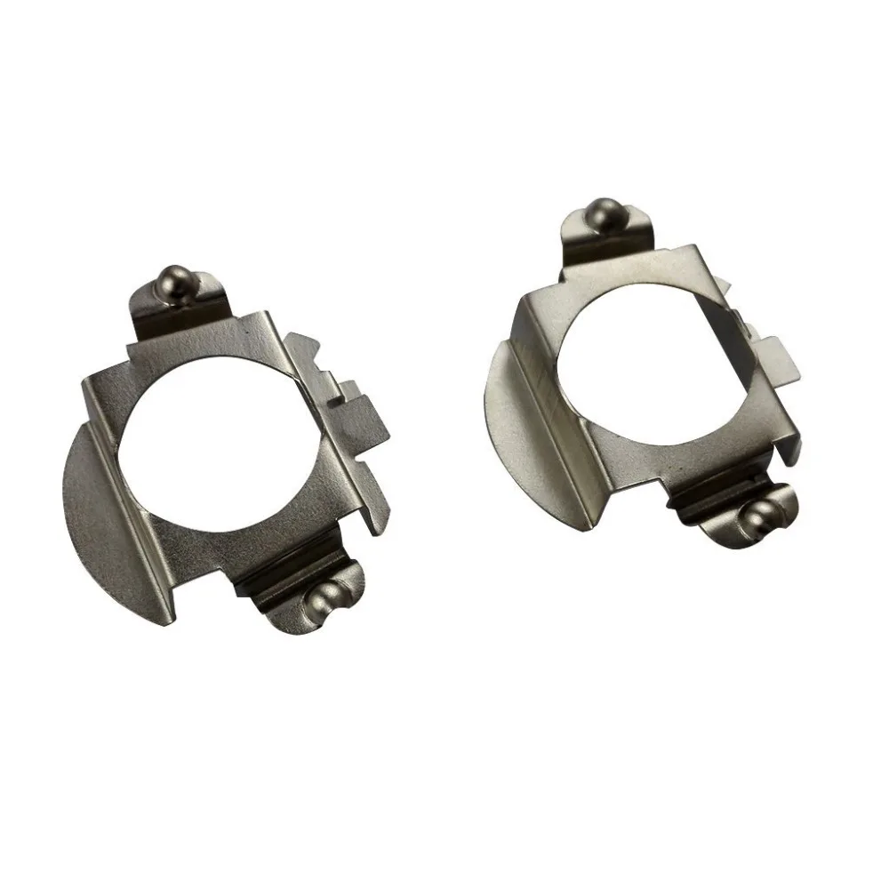 2pcs H7 Led Headlight Bulb Clips Holder Socket Adapter For Mercedes