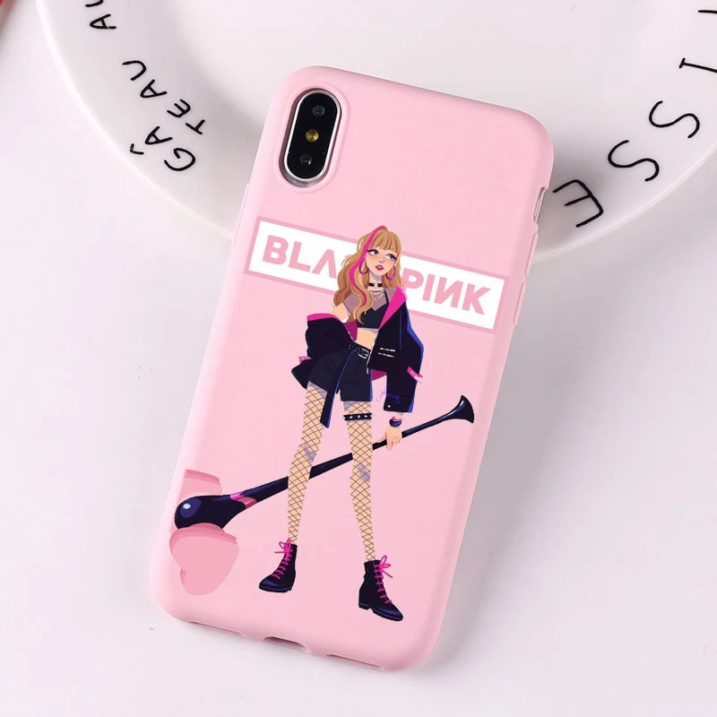 BlackPink Phone Case for iPhone X, XS, 11 Pro, Max XR, 8, 7, 6, 6S Plus