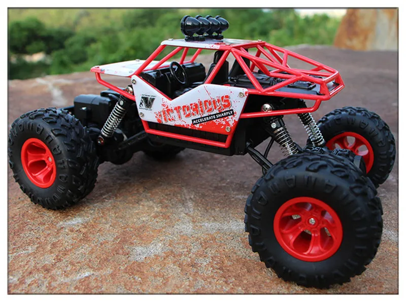 Veículo de Controle Remoto de Alta Elétrico do rc de Buggy Carro 4wd Velocidade 2.4 Ghz Brinquedos Monster Truck Off-road Infantis Presente Surpresa rc 1 - 12 28 Brinquedos Monster Truck Elétrico DO RC De