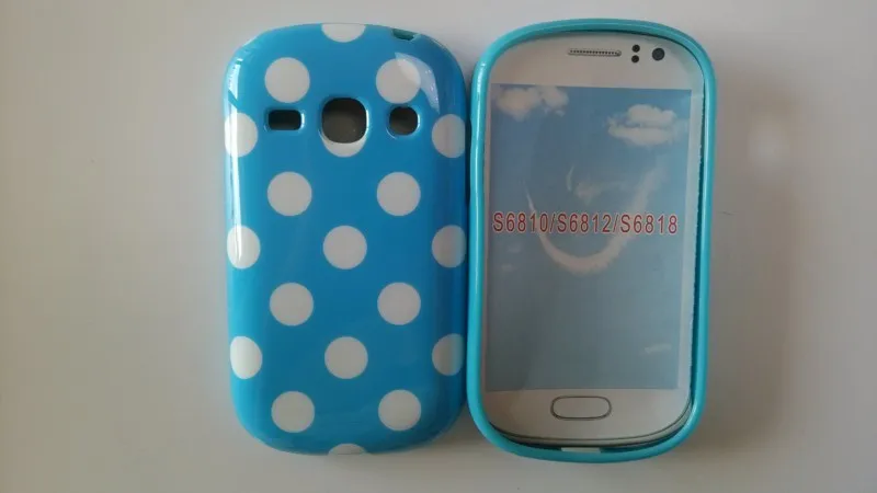 Samsung Galaxy Frame S6810 Polka Dots Case (3)