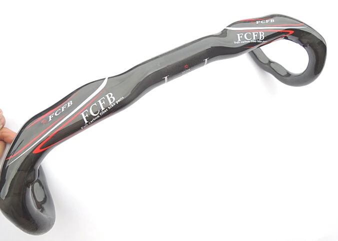 

free ship FCFB FW top carbon cycling road handlebar inner routing bent ud bar bicycle parts bike accessories31.8* 400 420 440