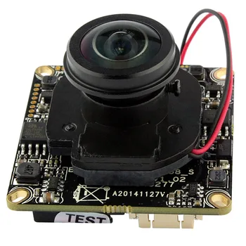 

2MP 1080P CCTV IP Camera Module Board SONY IMX322 Onvif H.264 Mini Network P2P Wide Fisheye Surveillance IP Cam PCB with IR CUT