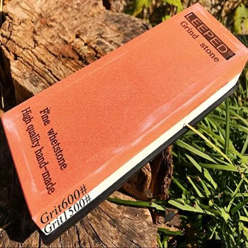 

Whetstone, 2-IN-1 Sharpening Stone 600/1500 Grit Waterstones, Knife Sharpener Rubber Stone Holder Included