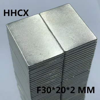 

10pcs/lot magnet 30x20x2 N35 Strong mm Square NdFeB Rare Earth Magnet 30*20*2 Neodymium Magnets