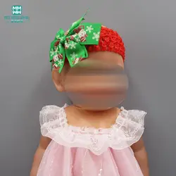 Кукла интимные аксессуары для 17 дюймов 43 см baby' куклы и американец Кукла Детская резинка для волос рождественские аксессуары