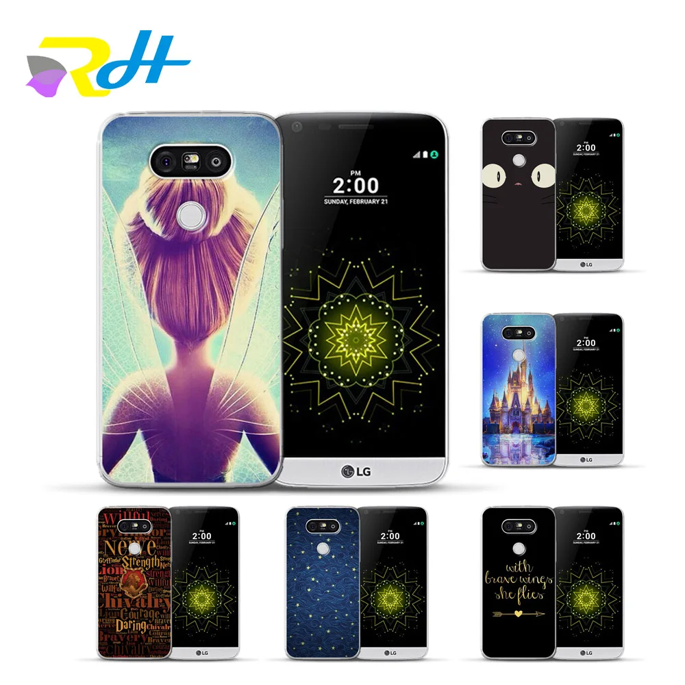 

Case For LG G4 G5 G6 K4 K7 K8 K10 2017 X Power 2 X Screen Cover TPU Back Shell For LG Q6 Q8 Coque Elven Totoro Leaf Phone Cases