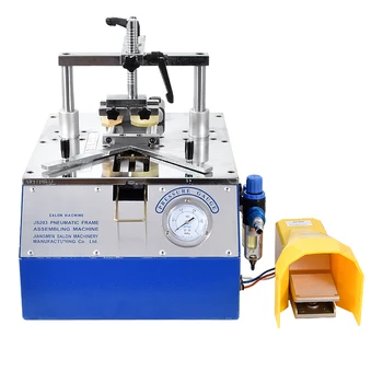 

JS203 5211 Bench-Top Type Picture Frame Underpinner 0.6-0.8 MPa Working pressure Desktop pneumatic nail angle machine 110 mm