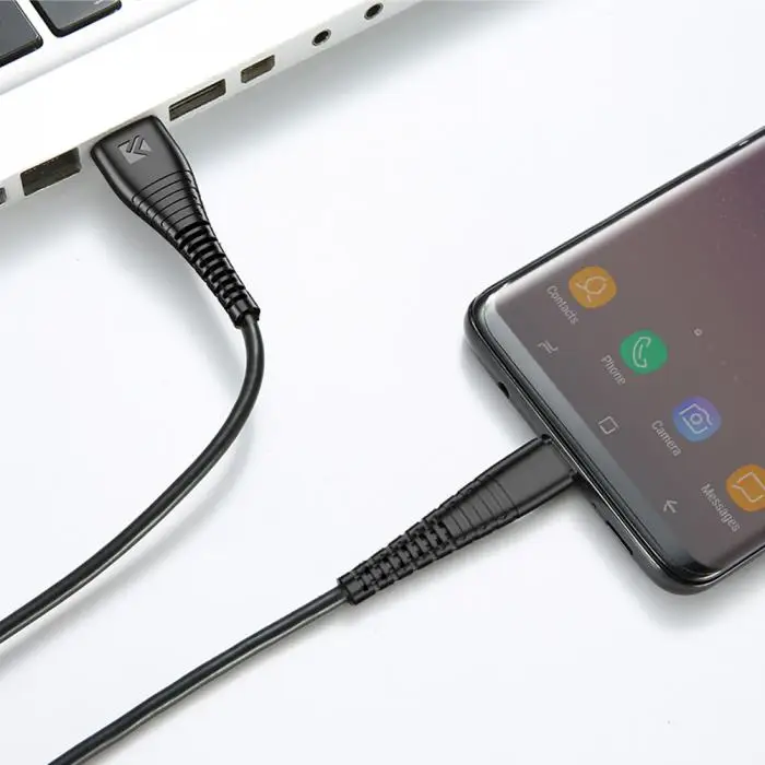 Кабель usb type C 1 м кабели для быстрой зарядки кабель для передачи данных из алюминиевого сплава EM88