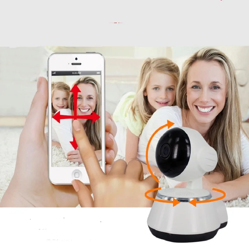Hd Ip Cam Wifi 720P Wireless IR Infrared Night Vision Network Surveillance Indoor Home Security Cctv P2P Camera Two Way Audio wireless ip camera wifi onvif two way audio pan tilt ir night vision home surveillance video security camera cctv network ip cam