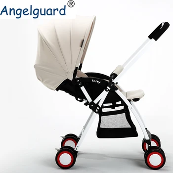 

Baby Stroller Light Folding by A Key Two-way push Angeguard pram