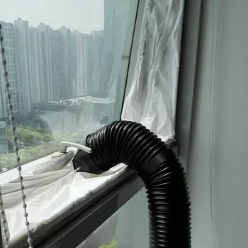 

4m Air Lock Window Seal Cloth Plate Sealing For Mobile Air Conditioners Air-Conditioning Units waterproof Soft Home Flexible