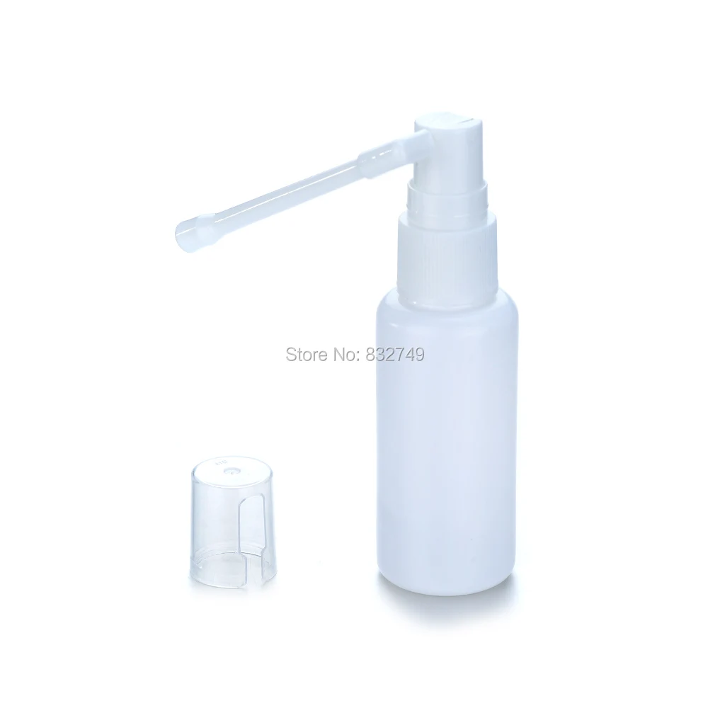 Универсальный 6 шт 30 мл пластиковый распылитель для горла носа с мелким туманом бутылка-распылитель 360 градусов вращающийся бар сопло бутылка
