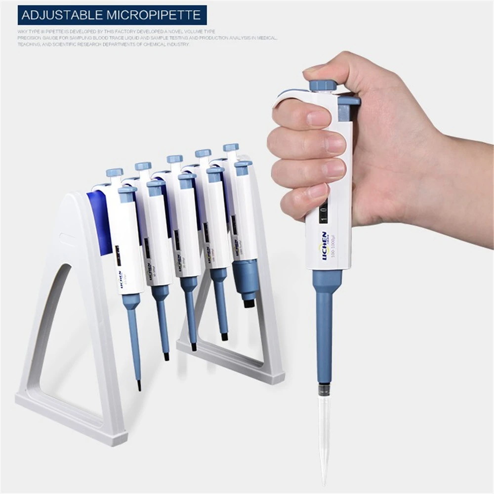 Rxicdeo Supporto per Pipette da Laboratorio Supporto per Pipette Supporto per Pipette Supporto per Pipettatore per il Posizionamento di Pipette Regolabili