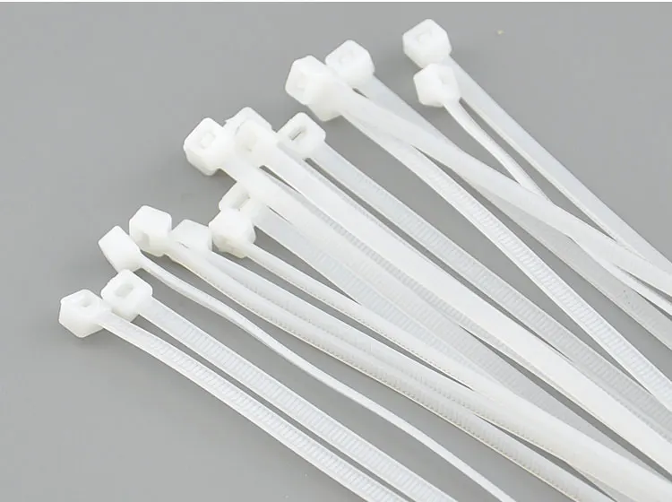 250pcs Nylon Cable Ties 5*300 Nylon Drawstring Selflocking Cable Zip