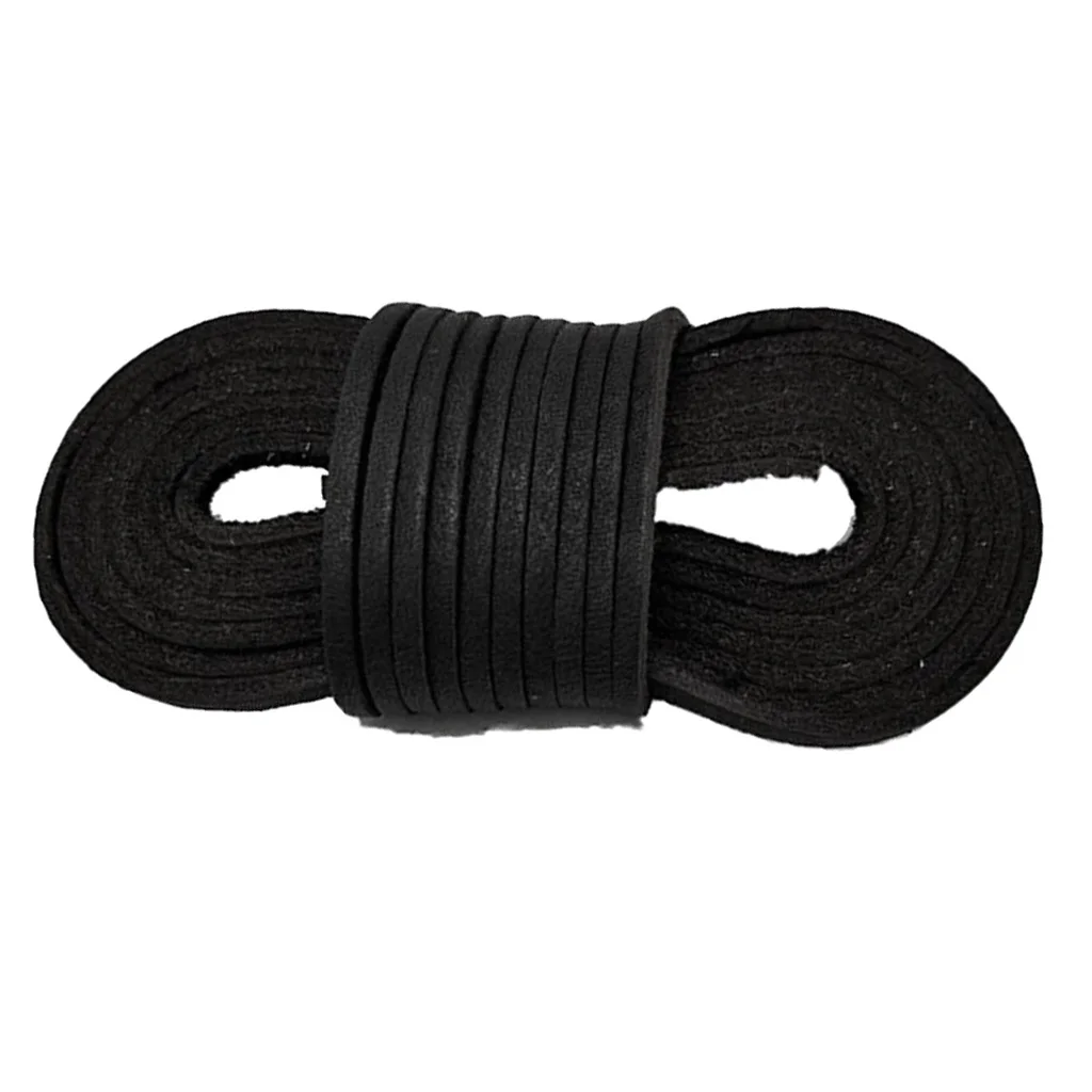 72 inch Men Women Shoelaces Genuine Cowhide Leather Square Shoe Boot Laces Multifunctional Cord for Bag