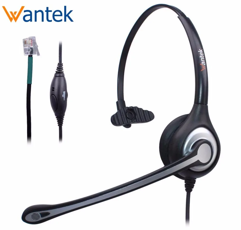 

Wantek Telephone Headset for AVAYA Aastra Allworx Adtran Alcatel Lucent AltiGen Comdial Digium Gigaset InterTel Mitel (A600FS1)