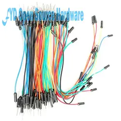 65 шт. от мужчины до мужчины Solderless Макет соединительный кабель Провода для нового