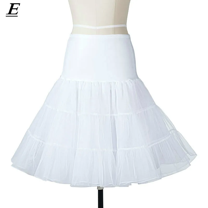 Женское ретро платье размера плюс, 1950 s, 60 s, винтажное, рокабилли, свинг, Feminino Vestidos, летнее, v-образный вырез, короткий рукав, платье в горошек - Цвет: Pettiskirt White