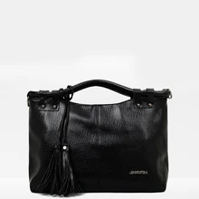 The new real handbags washed leather handbags Europe and the United States fashion shoulder bag simple Messenger bag tide bag la