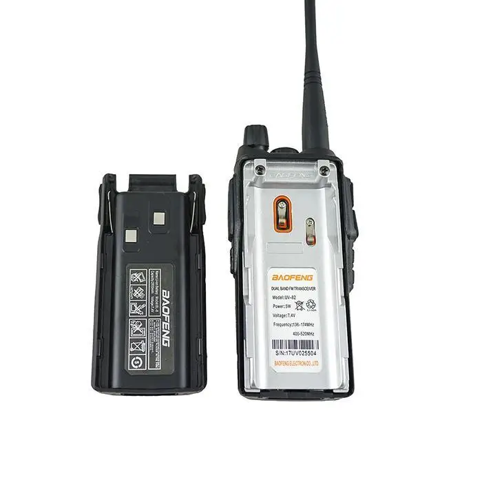 VHF/UHF Двухдиапазонный портативный Беспроводная рация 5-10 км двухсторонний 128 400-480,00 МГц 8 Вт Радио FM трансивер