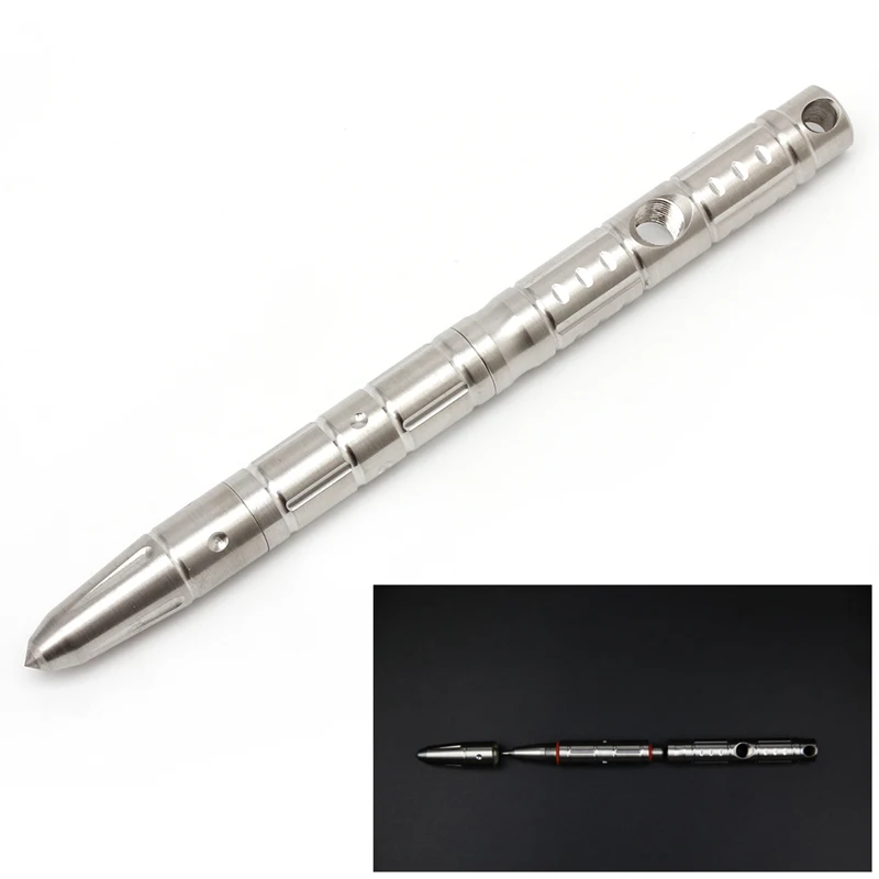

New EDC Outdoor Stainless Steel Tactical Deformable survival Self-defense tool