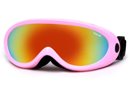 POLISI niños Snowboard Skate gafas de esquí de invierno UV400 esquí nieve gafas niños niñas Anti-niebla Esqui nieve gafas