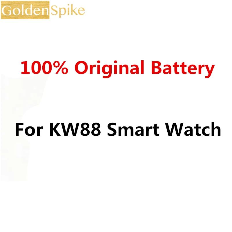 100% оригинал KW88 батарея 350 мАч высокое качество для pro Смарт часы замена 3 8 в