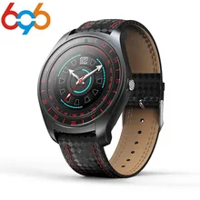 696 V10 Cerdas Watch dengan Kamera dukungan Heart Rate Monitor Bluetooth Pedometer Smartwatch SIM TF Olahraga Jam tangan untuk Android (Cina)