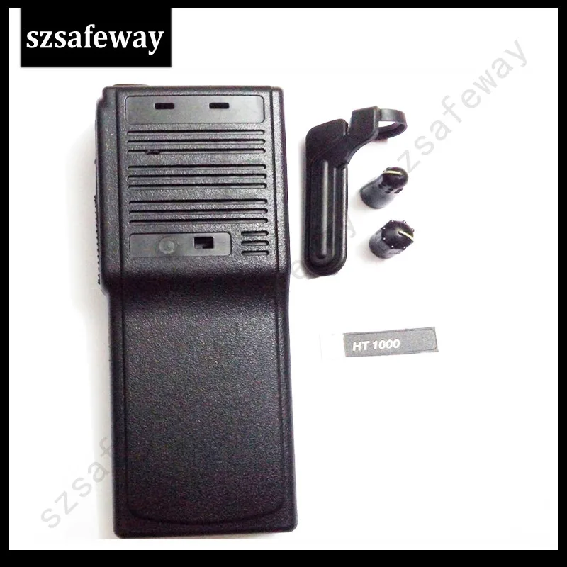 

New Two way radio housing case cover with knobs and dust cover for Motorola HT1000 walkie talkie accessories free shipping